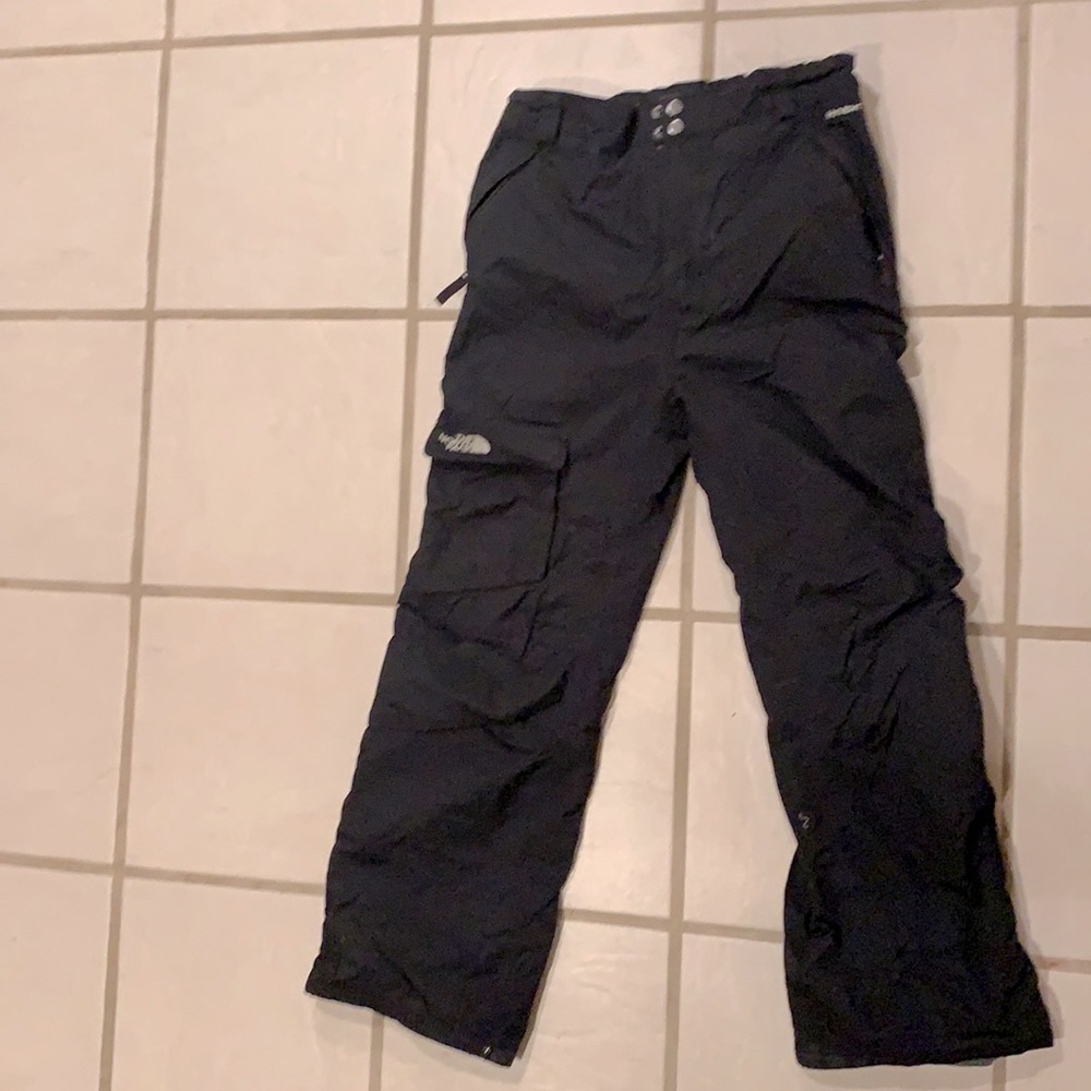 Black north face ski pants